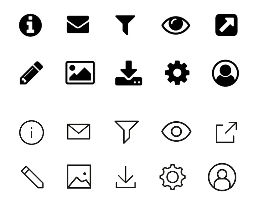 Icons fundamentals