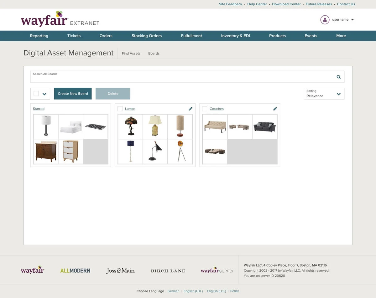 Stylist boards