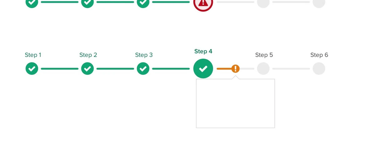 Progress stepper