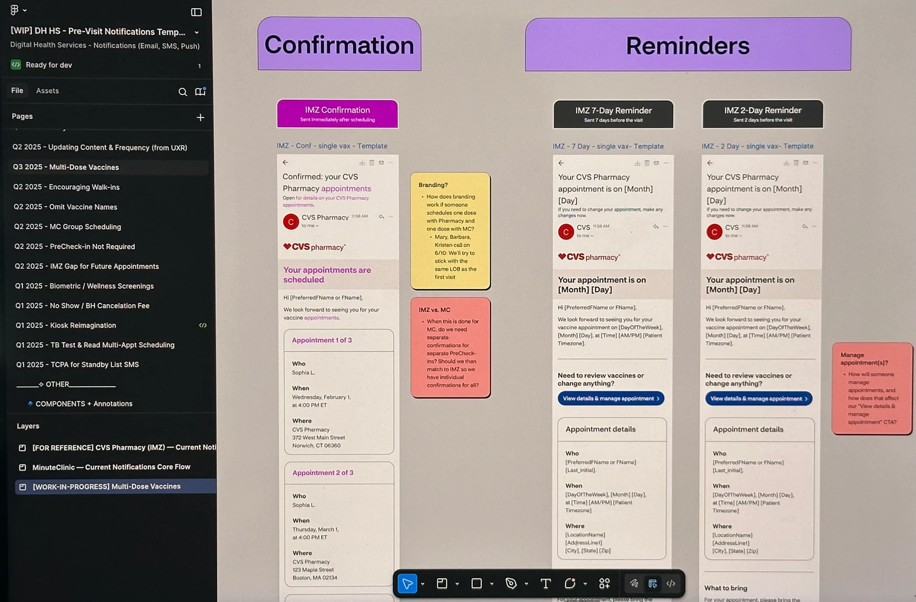 Present day notification system