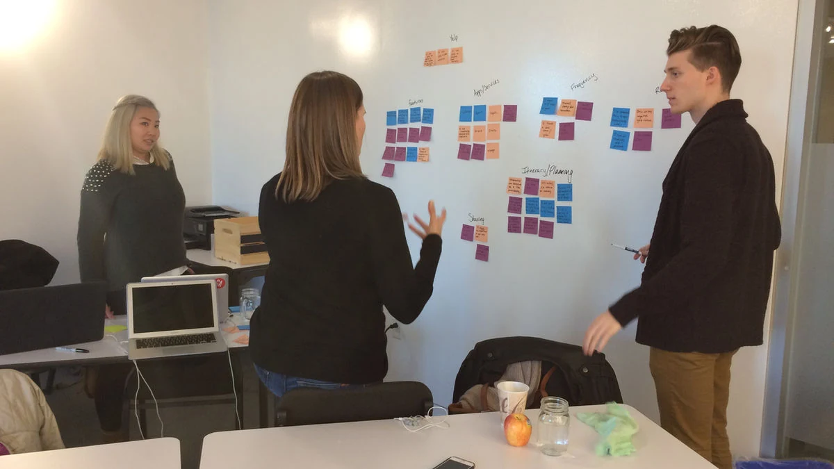 Dan affinity mapping at General Assembly