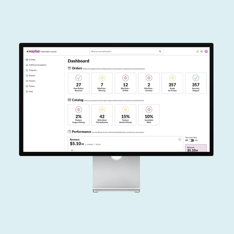 Wayfair Partner Home
